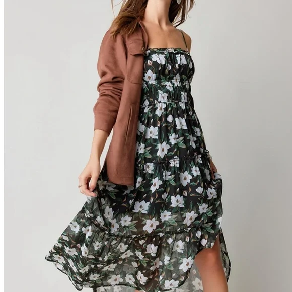 New Francesca’s Gorgeous Sleeveless High Low Maxi Dress With Adjustable Straps - Picture 5 of 14